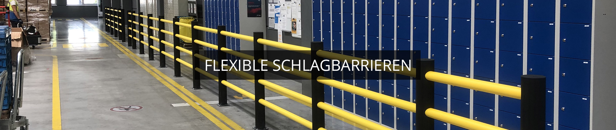 Flexible Schlagbarrieren